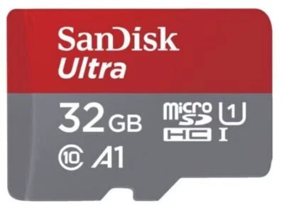 Micro SD Card SanDisk Ultra  32GB 64GB 128GB 256GB  Memory Class10 100MBs - Image 1 of 4