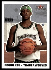 2003-04 Fleer Tradition Ndudi Ebi Rookie G12 Minnesota Timberwolves #286