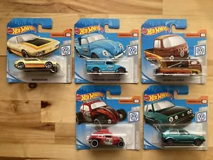 Hot Wheels Mainliner Volkswagen Set | Golf / Beetle / SP2 / T2 / Pickup - Bild 1 von 6