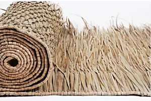 Rotolo di palma messicana Thatch 30" larghezza x 8' lungo runner - Foto 1 di 2