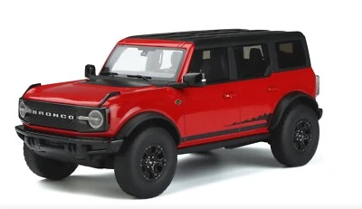 1/18 GT Spirit Ford Bronco Wildtrak 4 Porte IN Rosso Da 2021. GT360 - Immagine 1 di 4