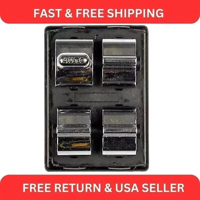 Interruptor de ventana de puerta para Buick LeSabre 1996-1999 delantero izquierdo Foto 1 de 2