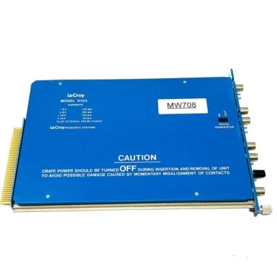 LeCroy 6102 Verstärker Plug In CAMAC Modul - Bild 1 von 4