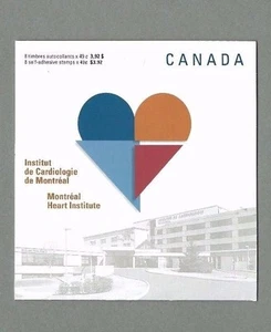CANADA 2004 Booklet - MONTREAL HEART INSTITUTE (8 @ 49c) Complete  MNH - Picture 1 of 2