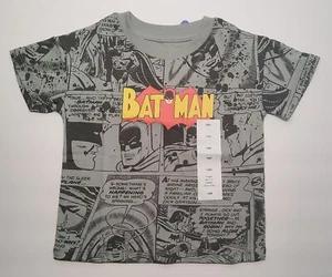 DC Comics Batman Toddler Boys Short Sleeve Graphic Print T-Shirt Size 18 Months - Picture 1 of 4