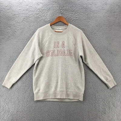 Sudadera American Eagle Hombre S Gris Ahh-Increíblemente Suave En Un Holidaze Jegging Fit Foto 1 de 4