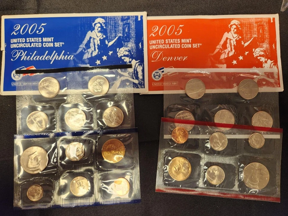 2005 Mint Uncirculated Coin Set - Image 1 of 1