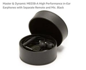 Master & Dynamic ME03 High Performance Mic In-Ear Earphones NEW In Box - Picture 1 of 6