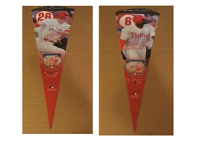 Banderín de retiro Phillies Chase Utley o Ryan Howard 2019 nuevo rollo y listo - Imagen 1 de 7