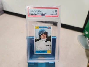 1969-70 Panini Campioni Dello Sport #121 Jackie Stewart PSA 8 SLAB DAMAGE - Picture 1 of 6