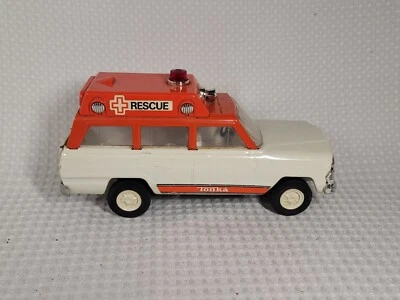 Vintage 1970's TONKA Jeep Wagoneer RESCUE VEHICLE EMS Ambulance #53078 - Image 1 of 4