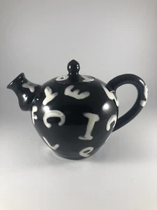 Teiera artigianale vintage studio artista firmata vecchia baracca ceramica spiaggia laguna - Foto 1 di 8
