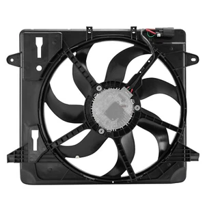 Fits 2012 13 14 15 16-2018 Jeep Wrangler Electric Radiator Cooling Fan Assembly - Foto 1 di 13