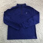 SBTech Shirt mens long sleeve adult Large athletic running casual blue