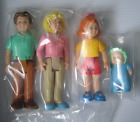 4 Vintage Little Tikes Cozy Cottage Miniature Dollhouse People ~1995 New ~no Box