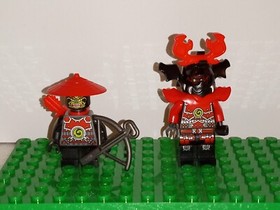 LEGO NINJAGO: The Golden Dragon (70503) - Minifigures Stone Army Warrior & Scout
