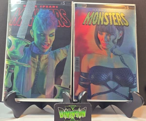 MARK SPEARS MONSTERS #5 KEENSPOT CASI NUEVO 2025 HOLOFOIL CUBIERTA ABATIBLE F - Imagen 1 de 3