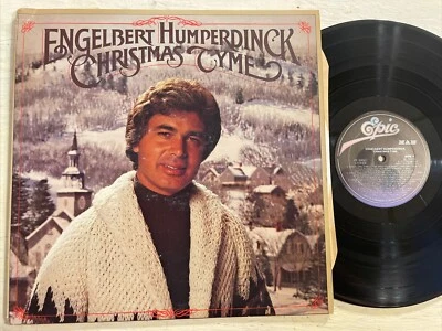 Engelbert Humperdinck Christmas Tyme LP Epic Stereo Holiday Vintage VG - Image 1 of 4