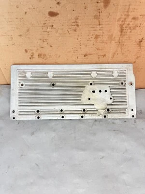 Ford Model B Block  OHVD Side Valve Cover Finned Aluminum NO NAME - Image 1 of 4