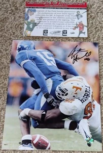 Justin Harrell "91" Autographed Tennessee Volunteers 8x10 photo with Legends of  - Picture 1 of 3