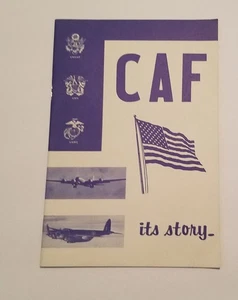 CAF It's Story. Confederate Air Force Pamphlet.  Ghost Squadron 1971 - Bild 1 von 5