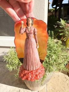 Lo que el viento se llevó adorno de Navidad sello recuerdo Scarlett nunca tener hambre - Imagen 1 de 8