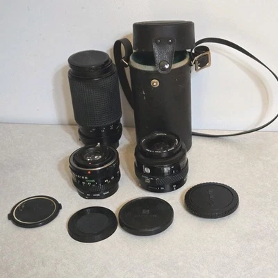Minolta Maxxum AF Zoom 35-70mm Canon Lens FD Lens Covers Case Parts & Repair  - Image 1 of 4