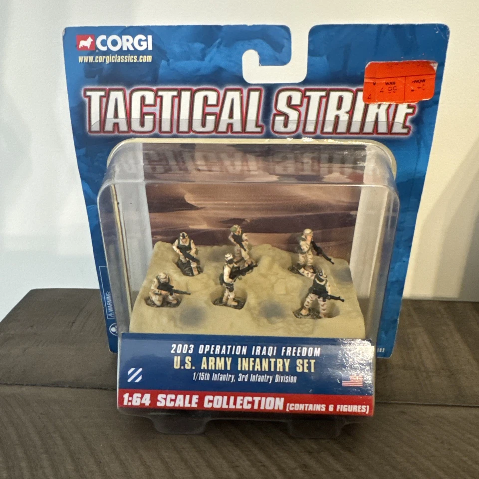 New Corgi Tactical Strike U.S. Army Infantry Set 2003 Operation Iraqi Freedom - Image 1 of 4