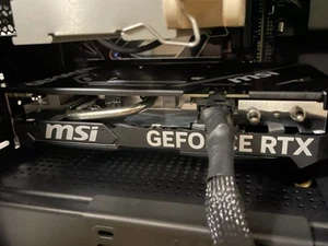 GPU MSI GeForce RTX 4060 Ti VENTUS 2X BLACK 16GB GDDR6 Scheda Grafica - Photo 1/4
