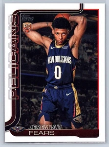 JEREMIAH FEARS – 2025-26 Topps Flagship #207 – Base (RC) - Picture 1 of 2