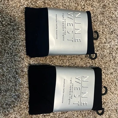 Medias opacas Nine West Control Top - talla mediana Foto 1 de 2