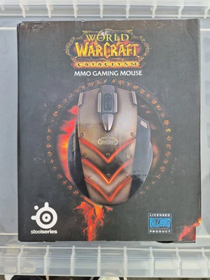 SteelSeries 62100 BrownWired Laser World of Warcraft: Cataclysm MMO Gaming Mouse - Image 1 of 4
