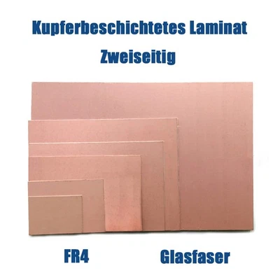 PCB PCB Doppio Lato Rame Laminato Fibra di Vetro Spessore 1,5 mm - Immagine 1 di 4