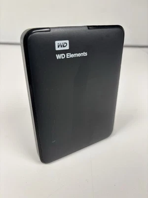 Western Digital WDBUZG0010BBK-WESN 1 TB Portable External Hard Disk - Black - Image 1 of 3