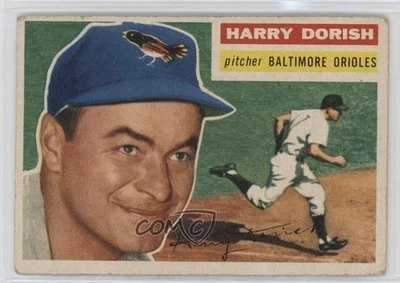 1956 Topps Harry Dorish (Gray Back) #167 - Image 1 of 2
