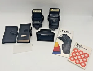 VIVITAR 273 & 283 Flash w/Filters Kits Adapter - Picture 1 of 10