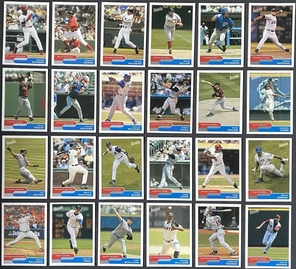 2004 Bazooka - Baseball Cards - #151-300 - Complete Your Set - You U Pick - Image 1 of 1