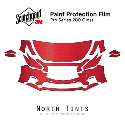 3M PRO PreCut Paint Protection Film PPF Clear Bra for Infiniti Q50 2014-2017 Kit - Image 1 of 4