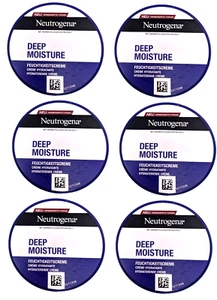 Neutrogena 6x 200 ml sofort einziehende Feuchtigkeitscreme Gesicht Hände Creme - Bild 1 von 4