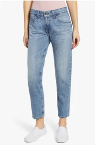 AG Adriano Goldschmied The Ex Boyfriend Slim Slouchy Blue Denim Jeans Size 29 - Picture 1 of 22