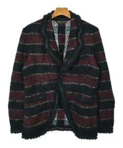 COMME des GARCONS HOMME PLUS Jackets BlackxRedetc.(Border) S 2200544440067 - Picture 1 of 6