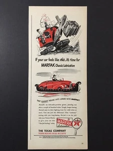 1947 Marfak Anzeige If your car feel like a Bulldozer it’s time for Marfak - Bild 1 von 1