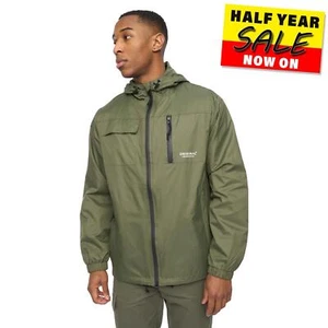 Chaqueta acolchada Crosshatch Utililate Abrigo cómodo Todo clima Prendas exteriores Tomillo Verde - Imagen 1 de 5
