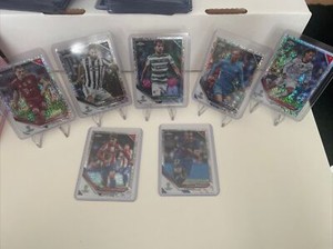 ucl chrome silver foil Including Cole Palmer Rookie And Daniel Braganca 7 Total