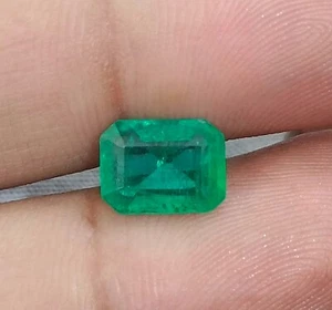 GSI Certified 2.39ct Fine Quality Panjshir Emerald, Natural Gemstone - Picture 1 of 7