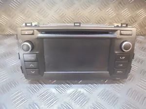 2014 TOYOTA AURIS 1.4 D-4D Icon MK2 5DR SAT NAV NAVIGATION 86140-02030 - Picture 1 of 5