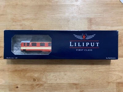 Liliput L383105 Skirted 1st class coach of the ÖBB in Orange&Beige Jaffa livery - Image 1 of 2