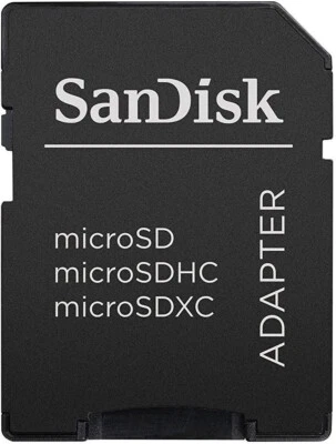 SanDisk Adapter MicroSD to SD Card SDXC SDHC TF Class 4/10 Memory Card Adapter - Image 1 of 4