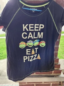 TEENAGE MUTANT NINJA TURTLES 2015 T-Shirt Girls/teen XL (16-18) - Picture 1 of 4