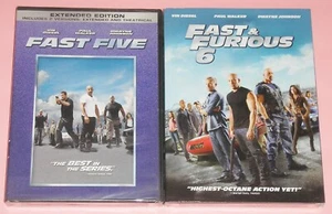 Action DVD Lot - Fast Five (New) Fast & Furious 6 (New) - Picture 1 of 1